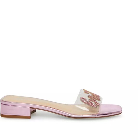 NEW BETSEY JOHNSON Women's Mint "Bridesmaid" Slide Sandals - Picture 4 of 7